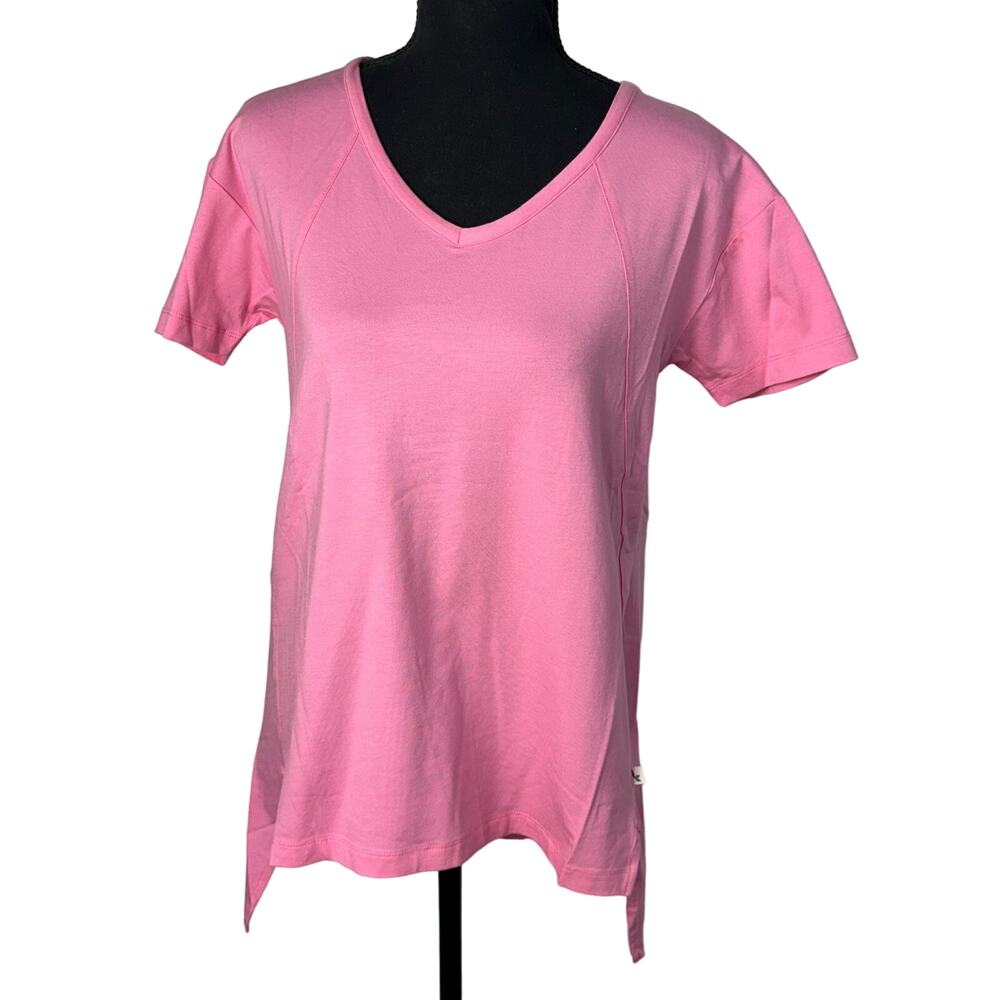 Koolaburra by UGG Jersey Short Sleeve Tunic Pink Size XS NWOT - Picture 3 of 9